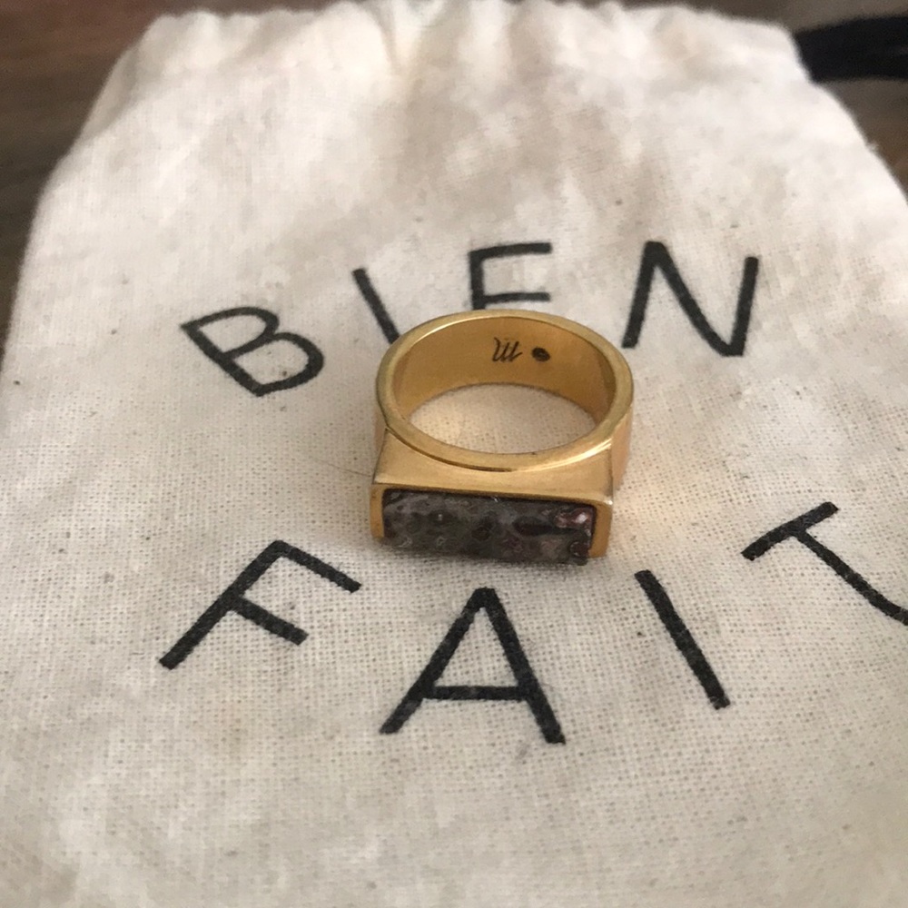 Madewell Marble Stone Ring